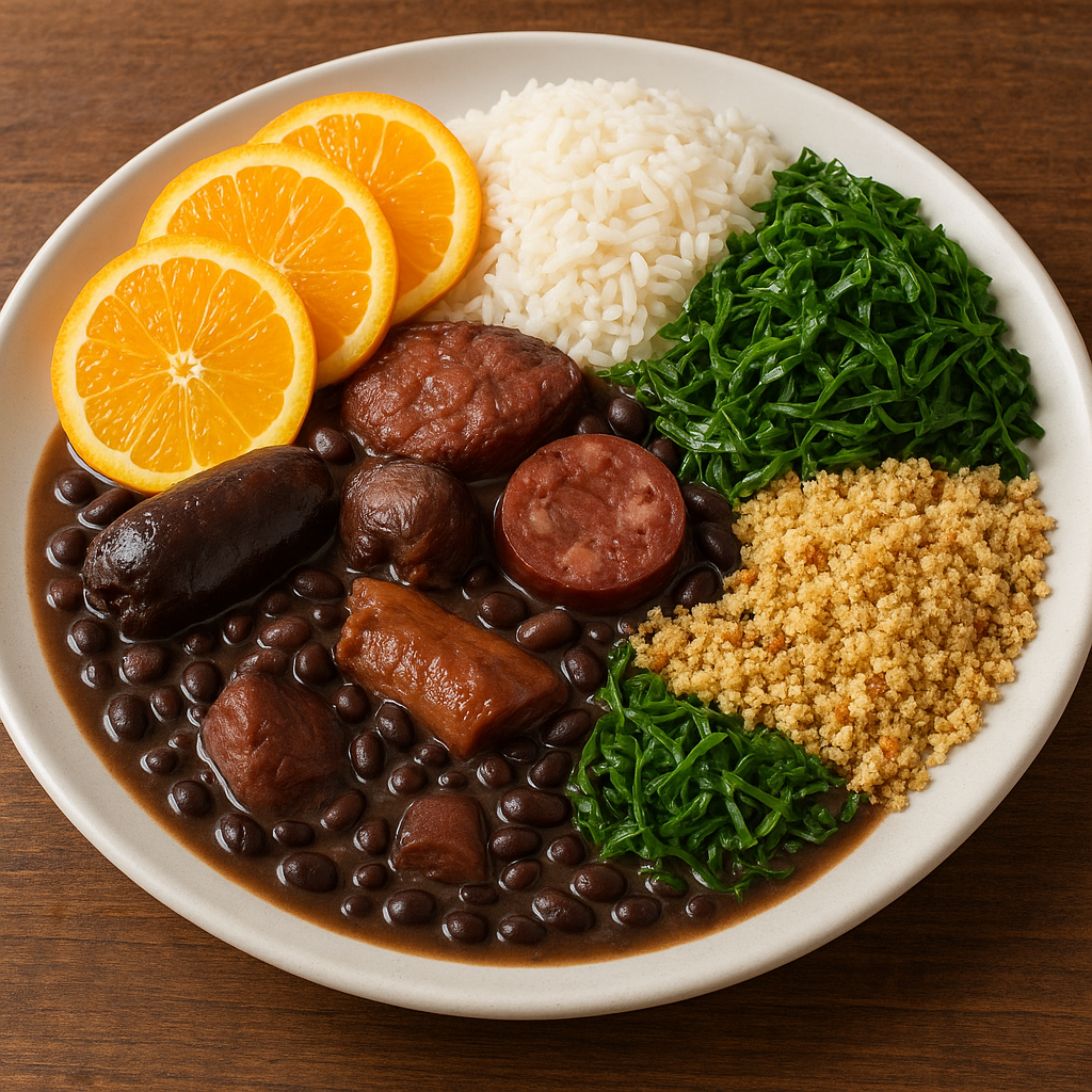 Receita de Feijoada autêntica com nossa receita completa. Dicas profissionais, história e segredos para o prato perfeito.