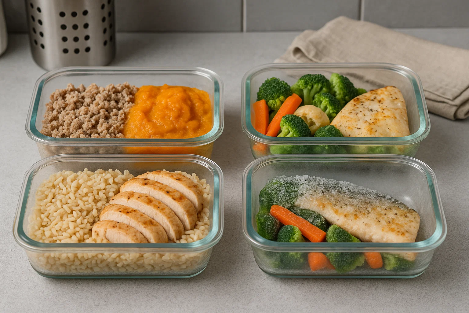 Organize seu cardápio de marmitas congeladas e garanta refeições práticas e saudáveis durante toda a semana. Dicas e receitas para otimizar sua alimentação!
