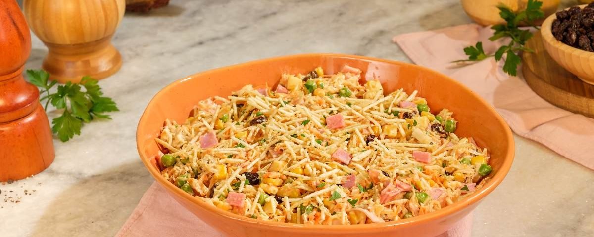 Receita completa de Salpicao de Frango